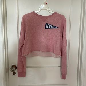 A&F cropped sweater